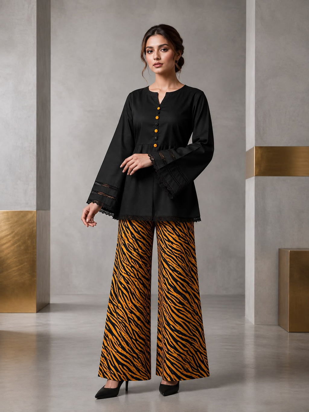 Stay classy this season with our Premium Lawn 2-Piece Suit.