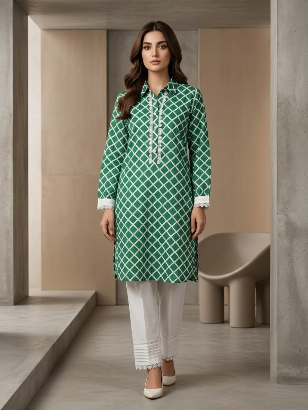 Premium Lawn 2-Piece Suit