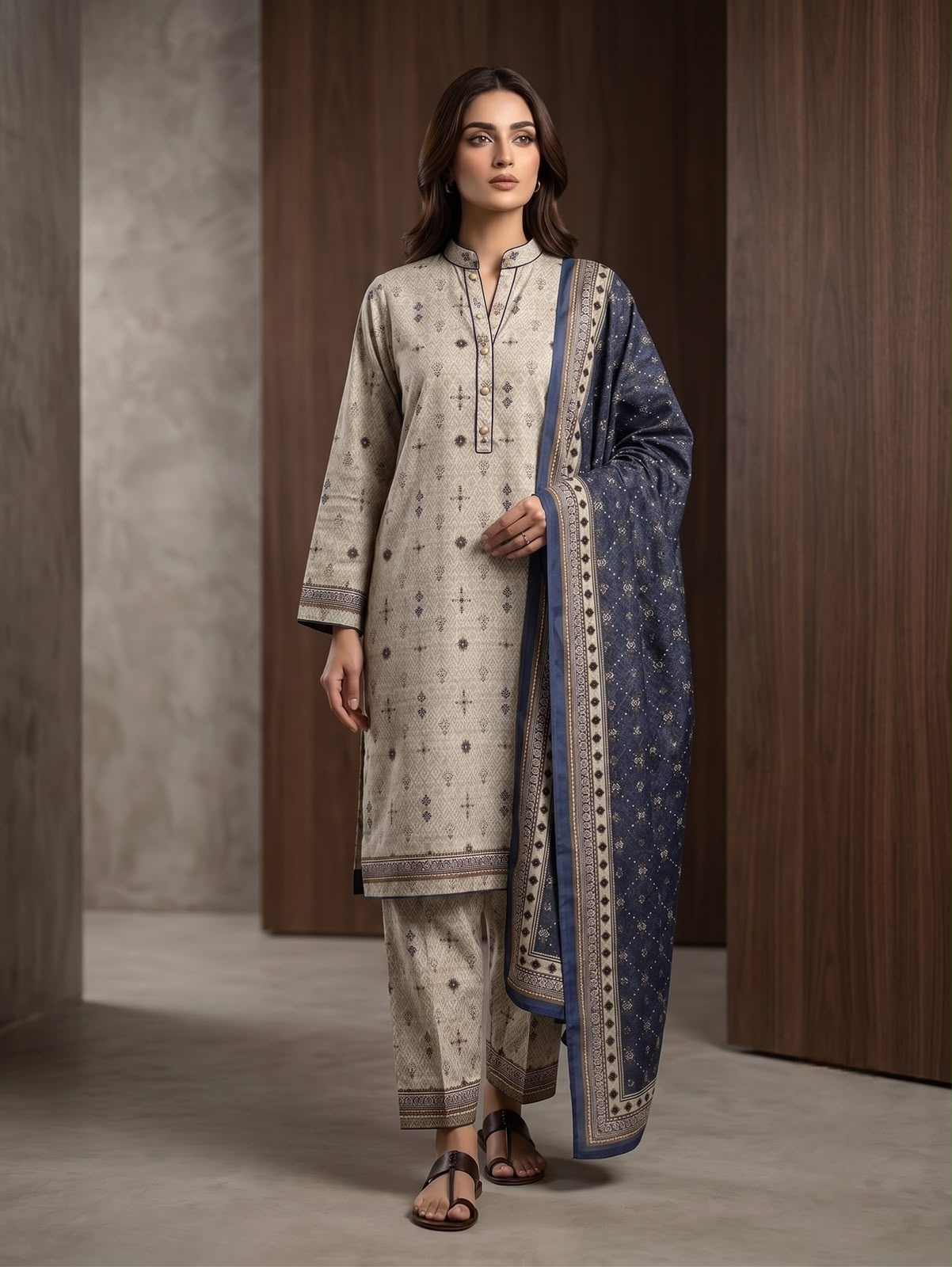 Premium Lawn 3-Piece Suit